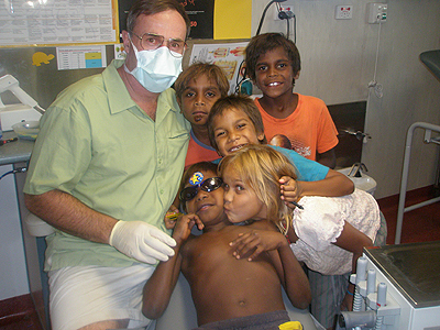 Dr Tim Hart provides volunteer dental care to those in need